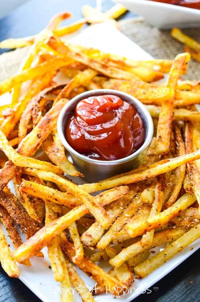 Crispy Parmesan French Fries