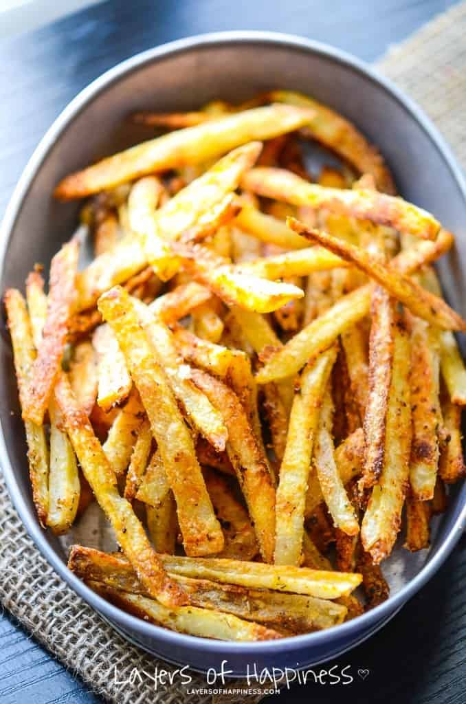 Extra Crispy Parmesan Fries