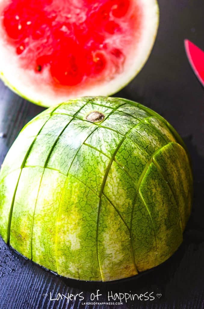 How to Cut Watermelon Strips