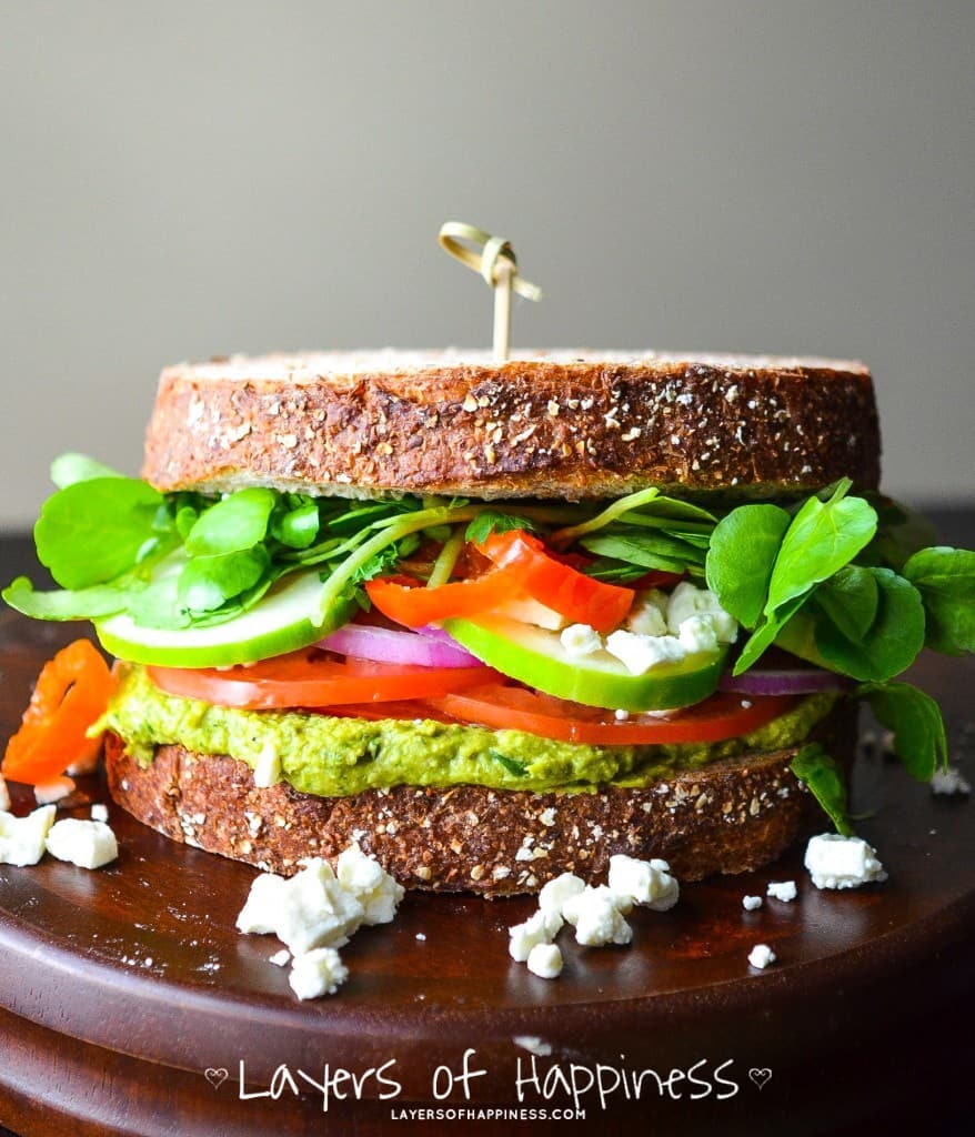 My favorite Vegetarian sandwich-2