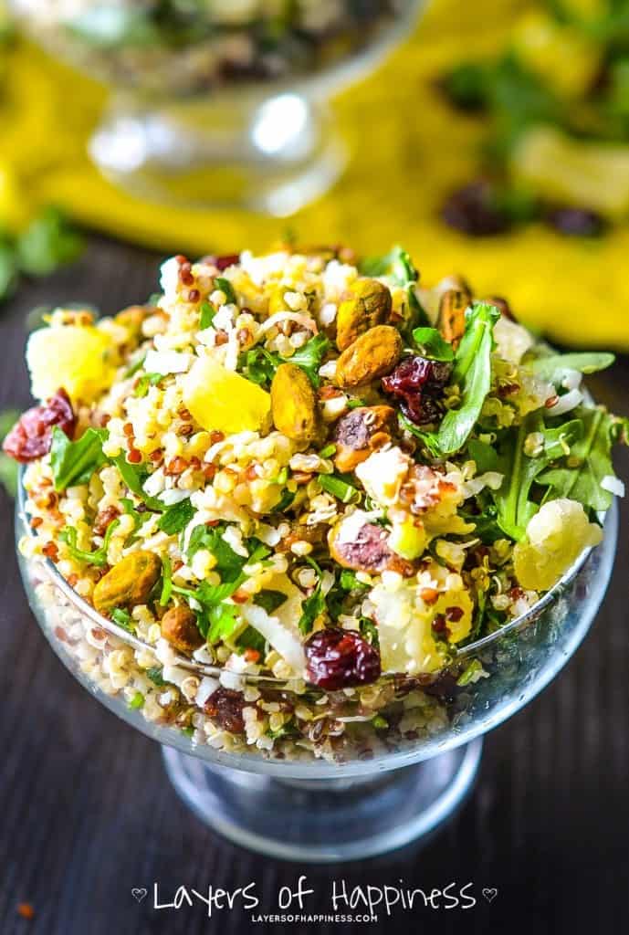 Pineapple Chicken Quinoa Salad