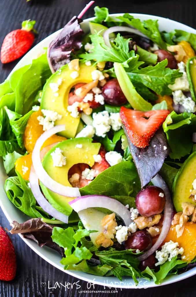 The Best Fresh Summer Chopped Salad Ever