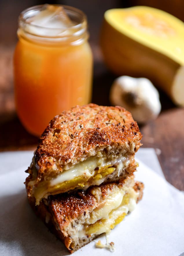 Caramelized-Butternut-Squash-Roasted-Garlic-+-Coconut-Butter-Grilled-Cheese-I-howsweeteats.com-2