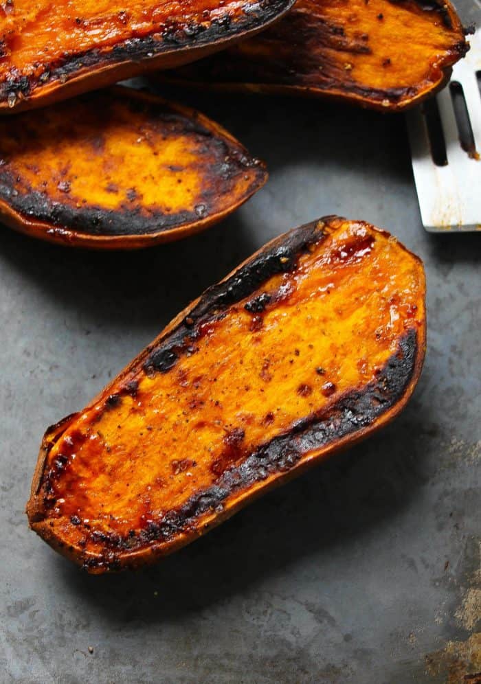 Perfect oven baked sweet potato recipe